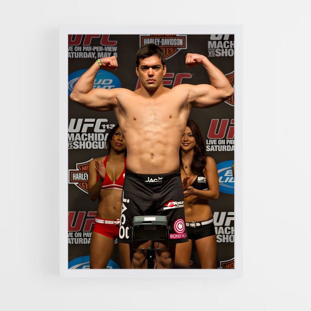 Poster The Dragon's Heart – affiche MMA (vue 3)